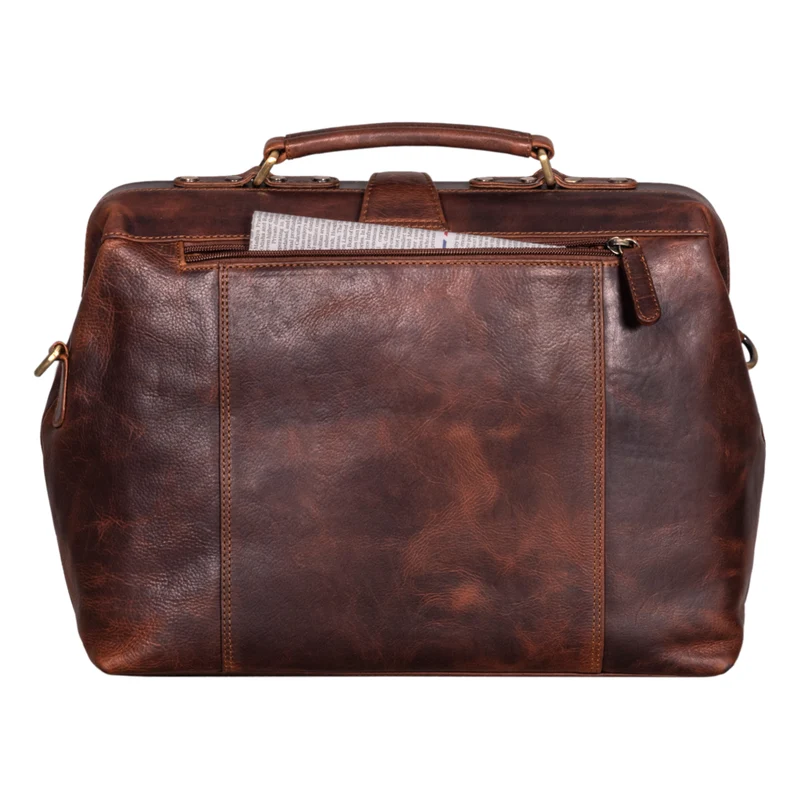 STILORD "Johannes" Vintage Arzttasche Leder