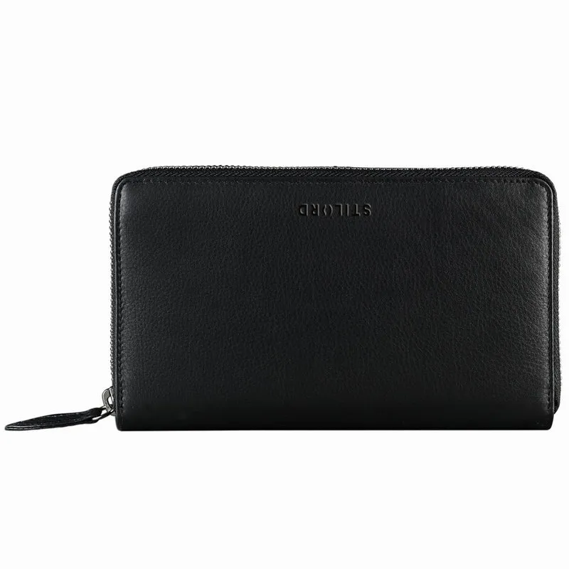 B-WARE "Emilia" Damen Portemonnaie elegante Geldbörse