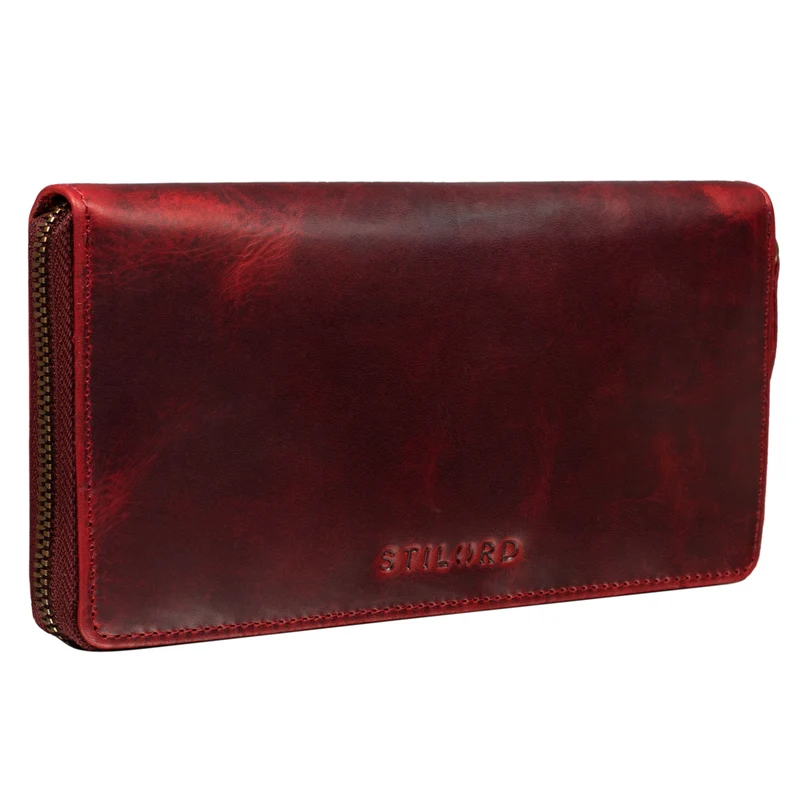 B-WARE "Emilia" Damen Portemonnaie elegante Geldbörse