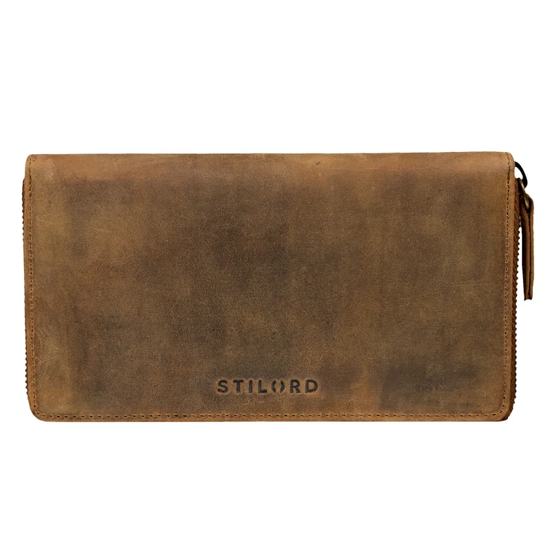 B-WARE "Emilia" Damen Portemonnaie elegante Geldbörse