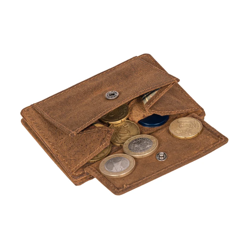 "Mago" Magic Wallet mit Münzfach