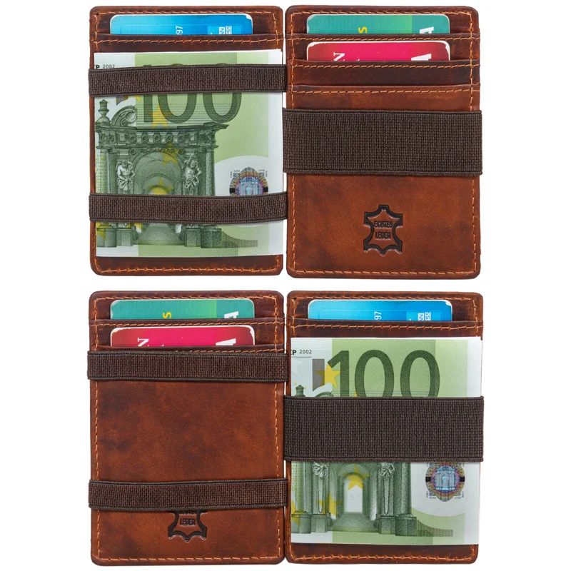 "Mago" Magic Wallet mit Münzfach