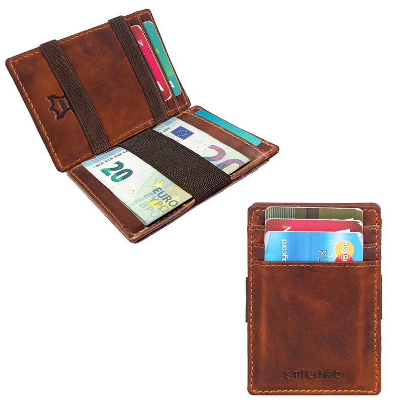 "Mago" Magic Wallet mit Münzfach