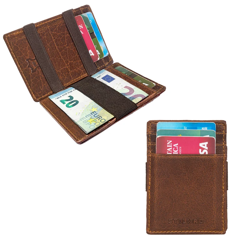 "Mago" Magic Wallet mit Münzfach