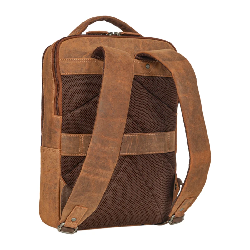 "Tory" Leder Laptoprucksack 13 - 14 Zoll Herren Damen