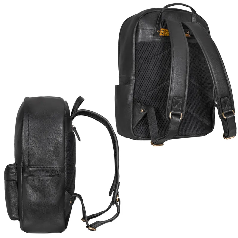 "Arik" Rucksack Herren Leder 16 Zoll