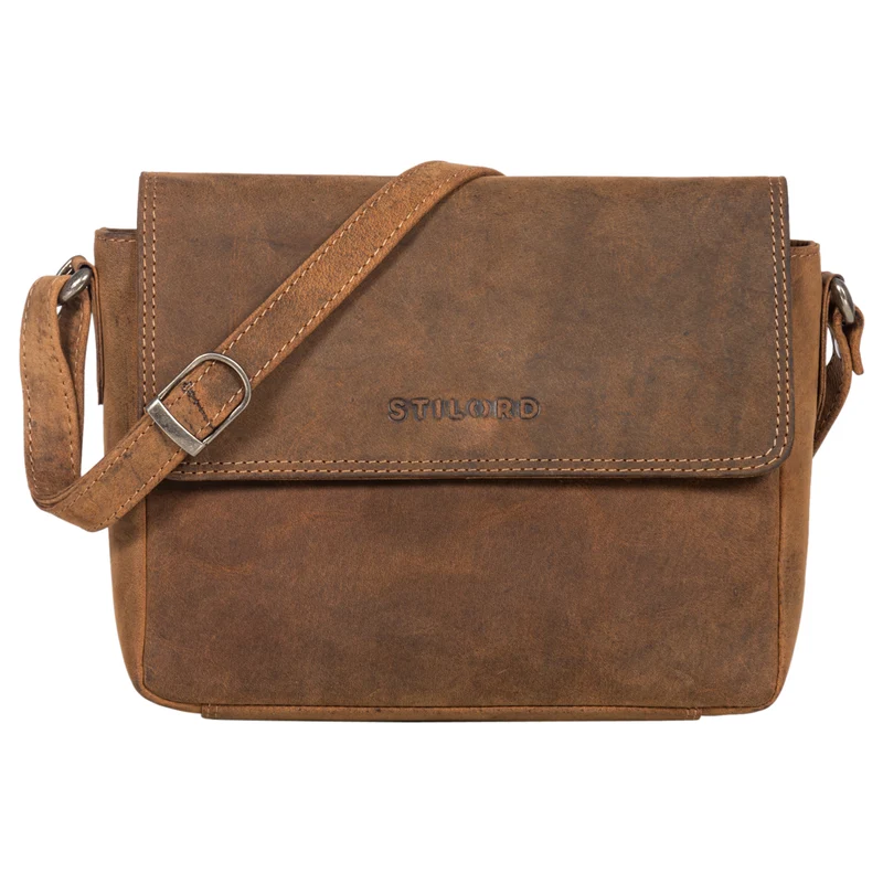 “Denisse” Schultertasche Damen Leder klein