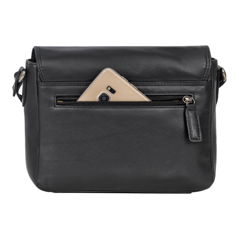 “Denisse” Schultertasche Damen Leder klein