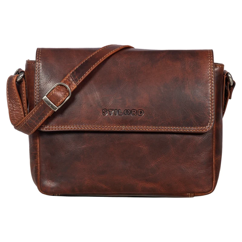 “Denisse” Schultertasche Damen Leder klein