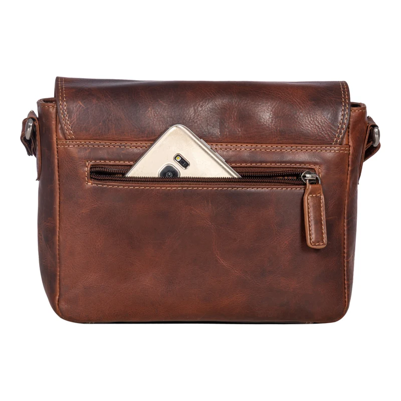“Denisse” Schultertasche Damen Leder klein