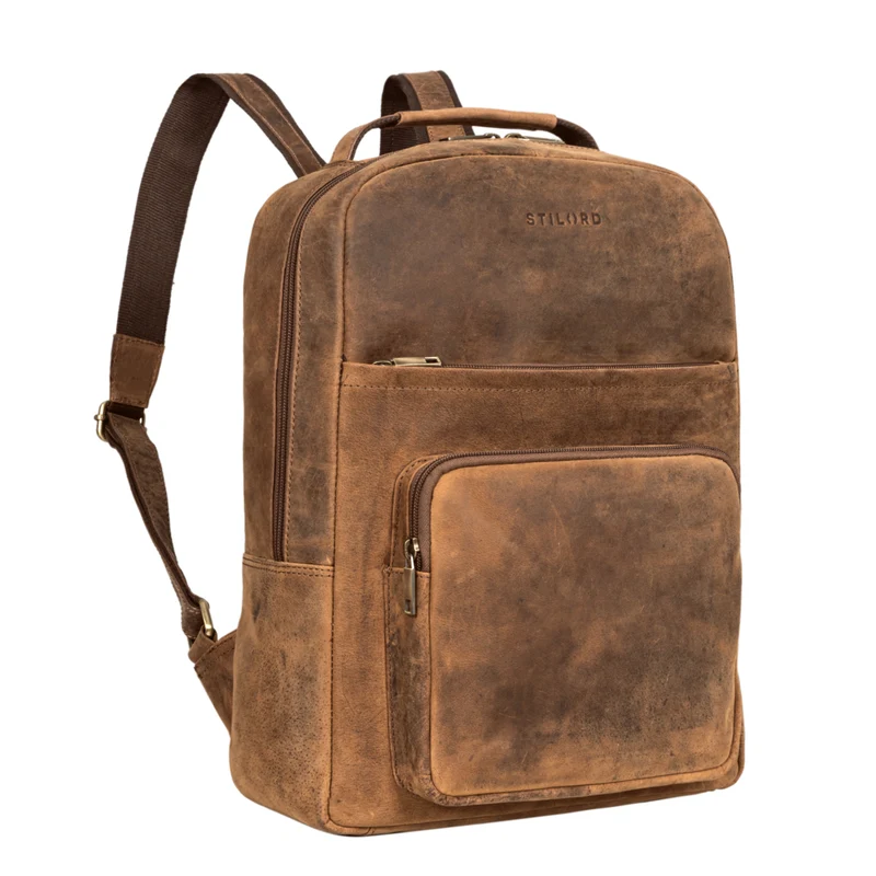 "Glover" Business Lederrucksack 15,6 Zoll