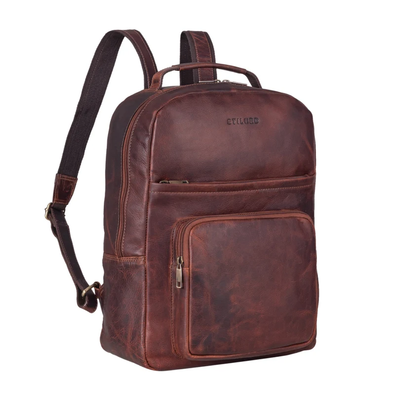 "Glover" Business Lederrucksack 15,6 Zoll