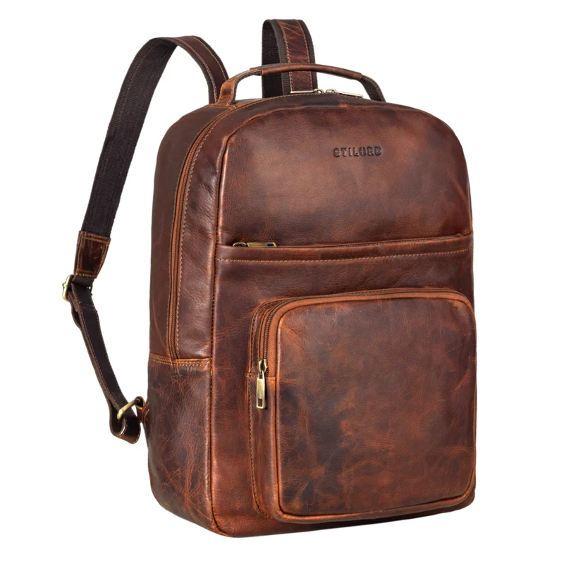 "Glover" Business Lederrucksack 15,6 Zoll