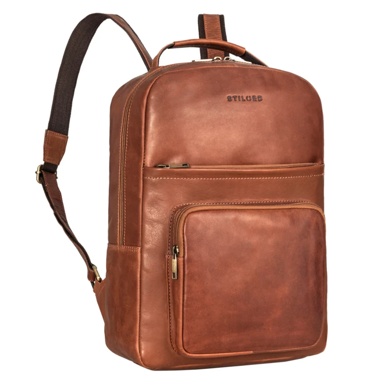 "Glover" Business Lederrucksack 15,6 Zoll
