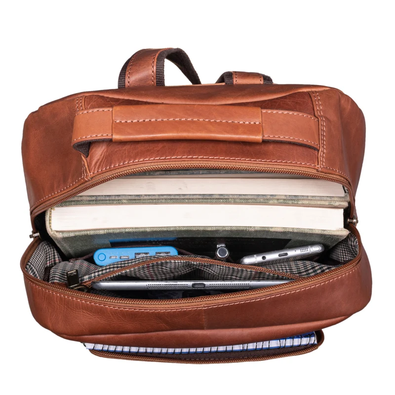 "Glover" Business Lederrucksack 15,6 Zoll