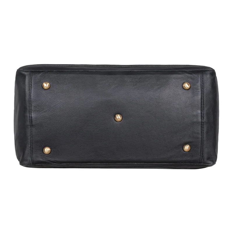 "Edson" Leder Weekender Vintage Reisetasche Groß für Herren und Damen