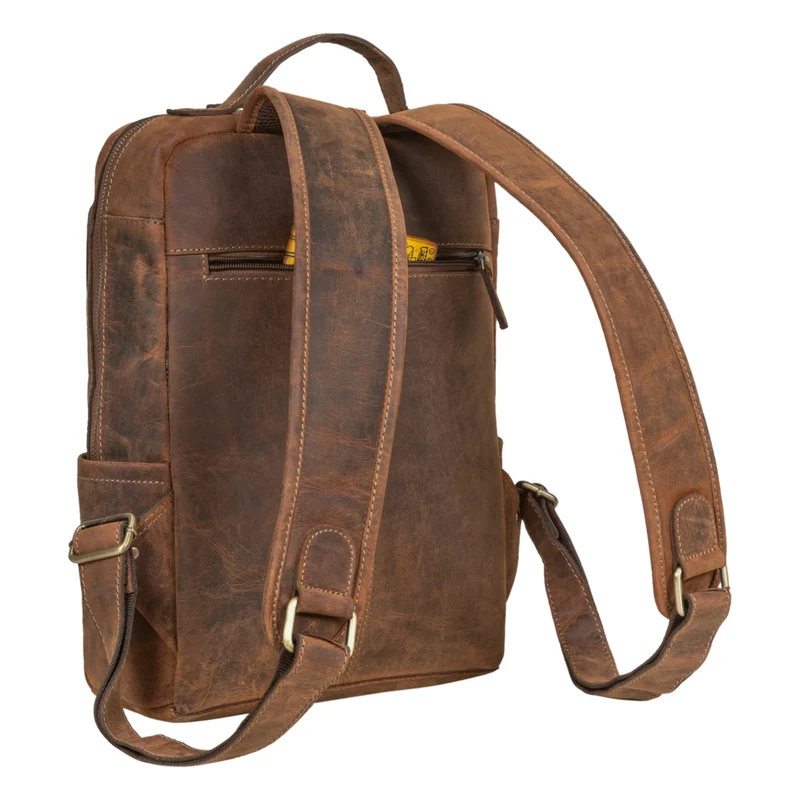 "Albie" Laptop Rucksack Leder 13,3 Zoll