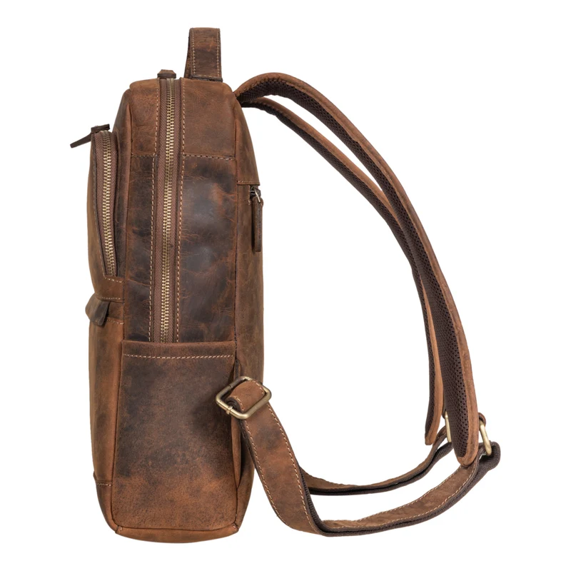 "Albie" Laptop Rucksack Leder 13,3 Zoll