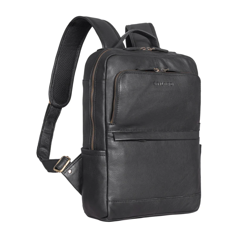 "Albie" Laptop Rucksack Leder 13,3 Zoll