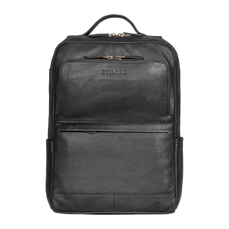 "Albie" Laptop Rucksack Leder 13,3 Zoll