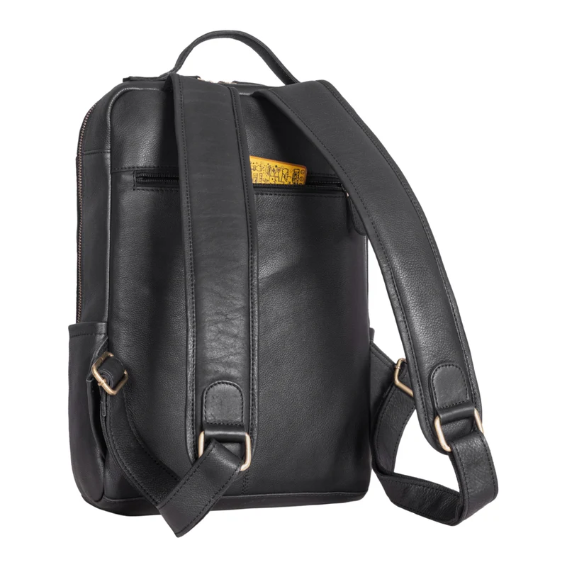 "Albie" Laptop Rucksack Leder 13,3 Zoll
