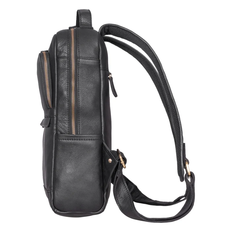 "Albie" Laptop Rucksack Leder 13,3 Zoll