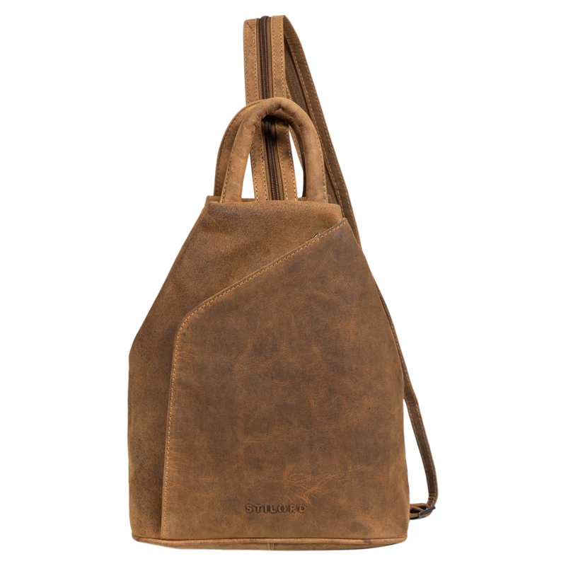 "Minou" Leder Sling Bag Damen 2-in-1