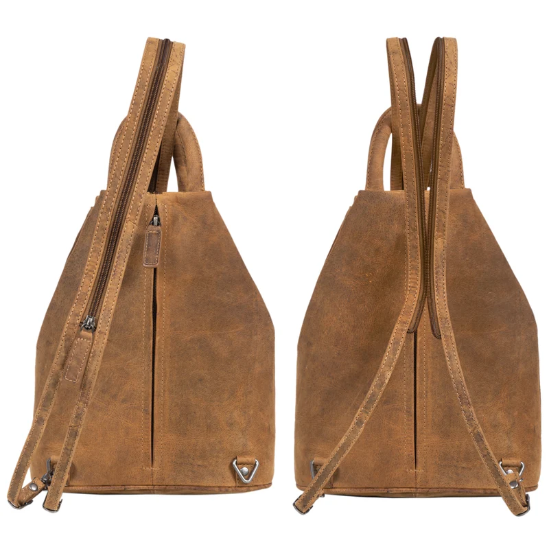 "Minou" Leder Sling Bag Damen 2-in-1