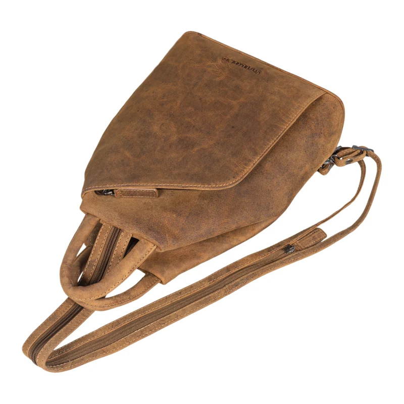 "Minou" Leder Sling Bag Damen 2-in-1