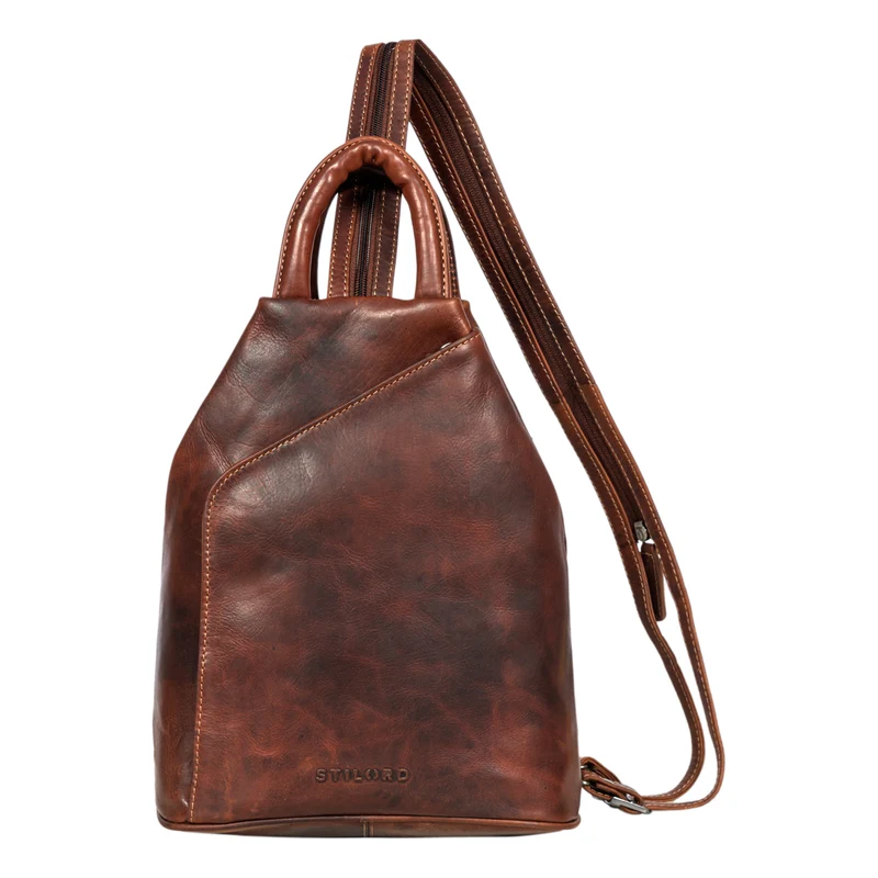 "Minou" Leder Sling Bag Damen 2-in-1