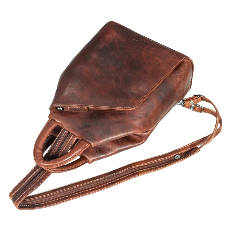 "Minou" Leder Sling Bag Damen 2-in-1