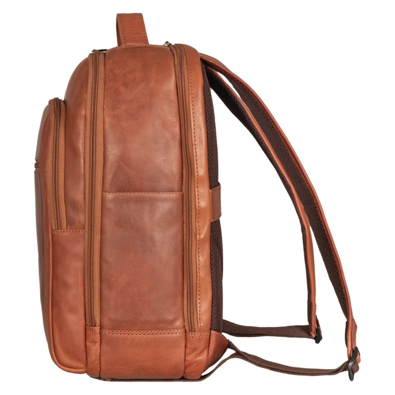 "Floyd" Laptop-Rucksack 14 - 16 Zoll Leder Herren und Damen