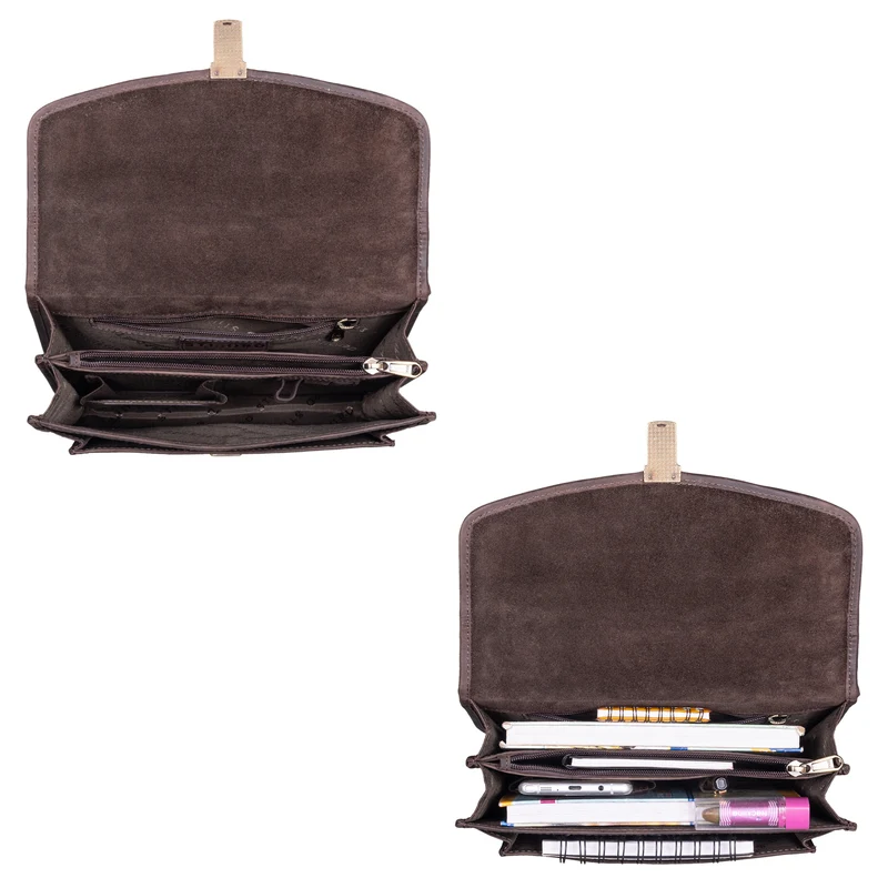 "Yael" Leder Handtasche Klein Damen