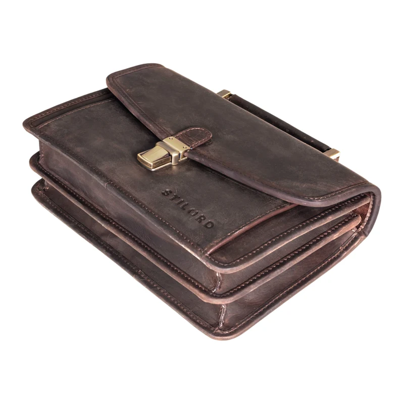 "Yael" Leder Handtasche Klein Damen