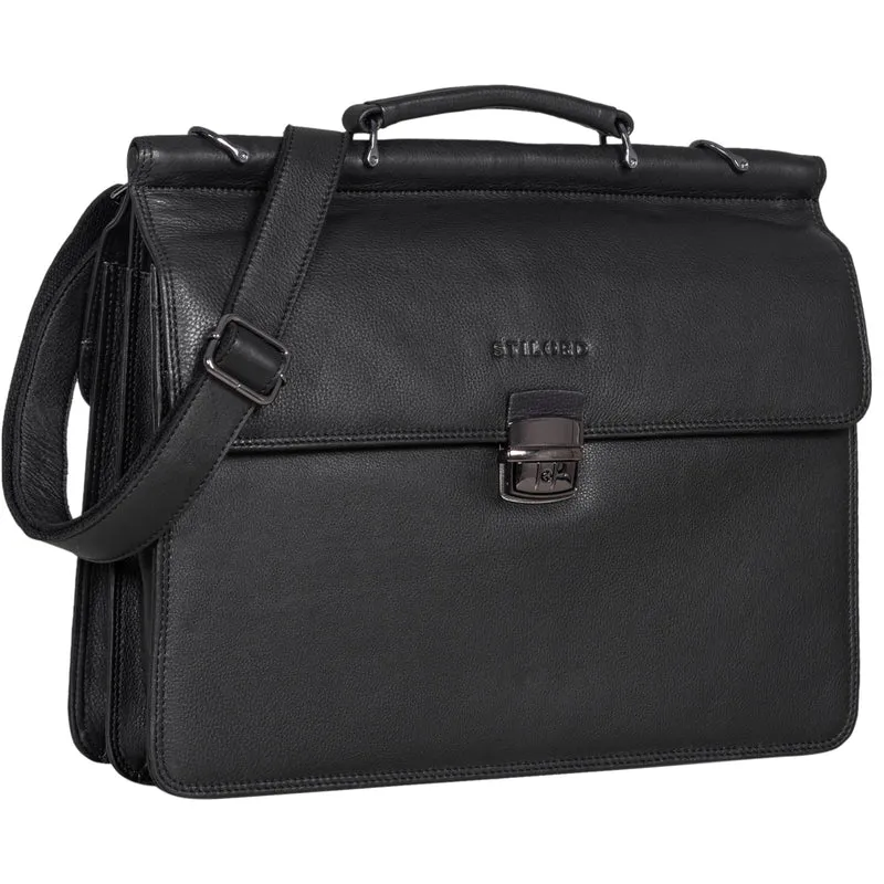 "Stephan" Laptoptasche 15,6 Zoll Herren Leder