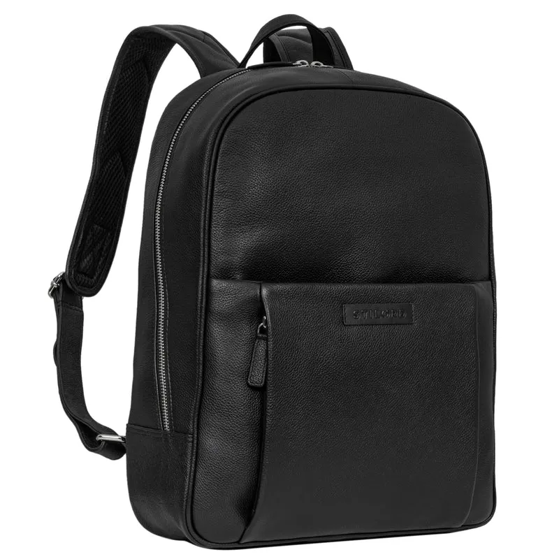 "Etienne" Laptop Rucksack 15,6 Zoll Echtleder Damen und Herren