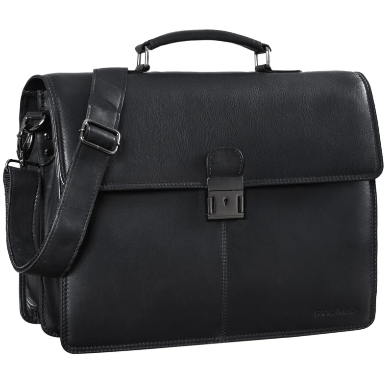 B-WARE "Apolonius" Arbeitstasche Herren Leder