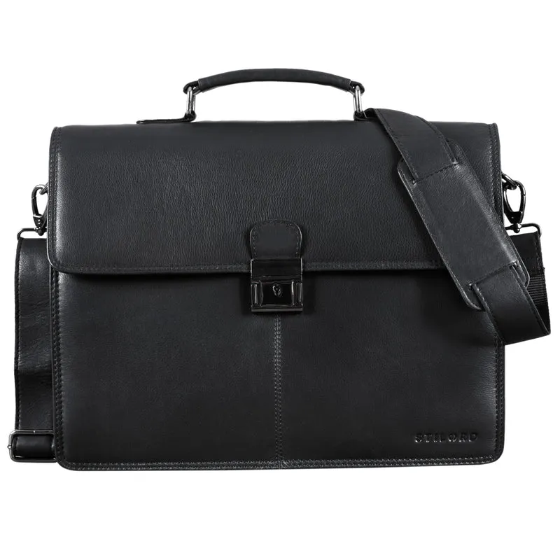 B-WARE "Apolonius" Arbeitstasche Herren Leder