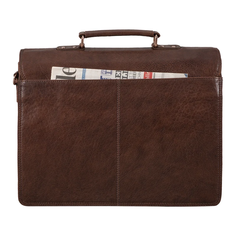 B-WARE "Apolonius" Arbeitstasche Herren Leder