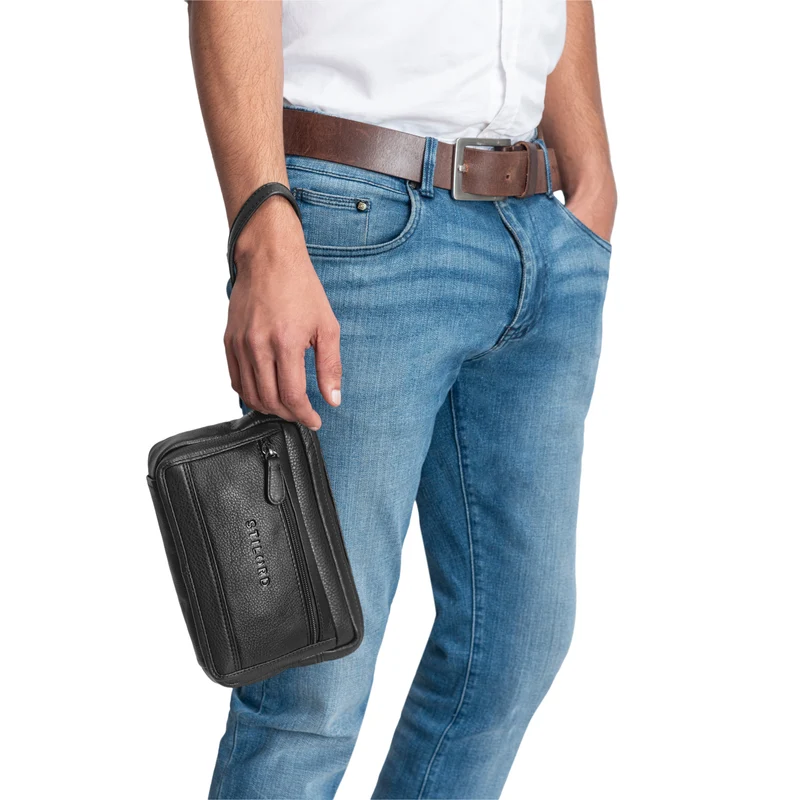 "Pax" Handgelenktasche Herren
