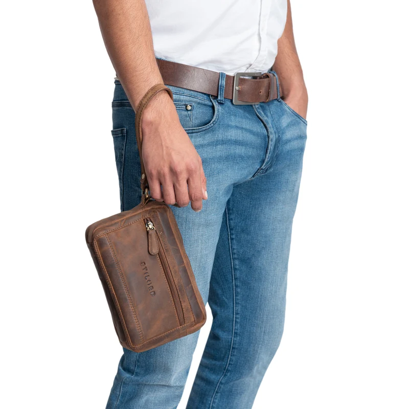 "Pax" Handgelenktasche Herren