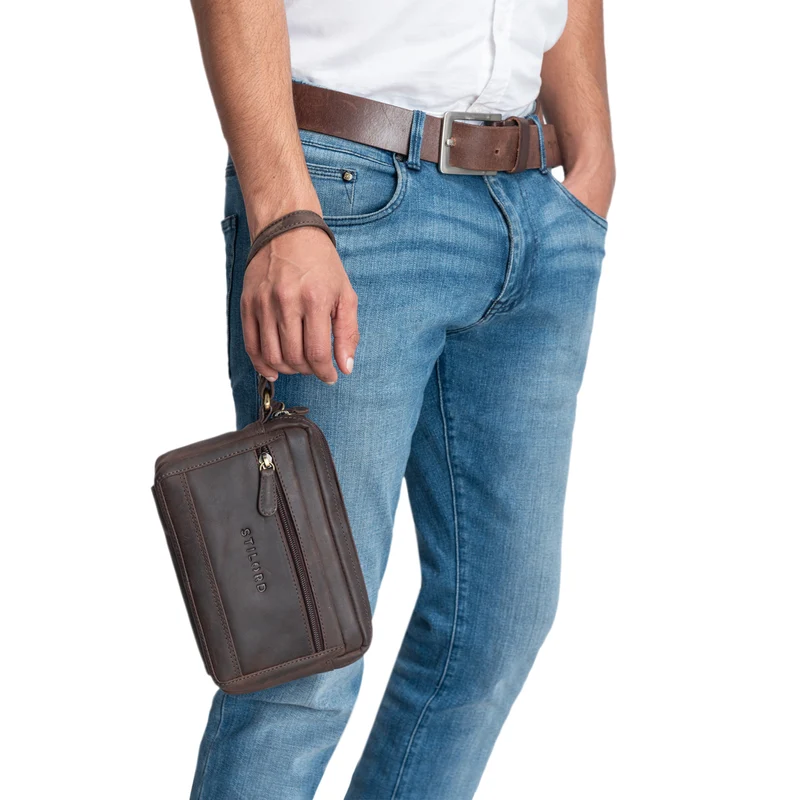"Pax" Handgelenktasche Herren