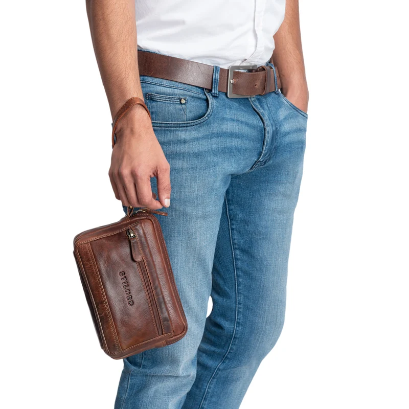"Pax" Handgelenktasche Herren