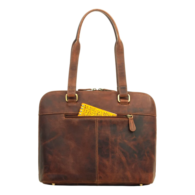"Hermione" Echt Leder Business-Tasche 13,3 Zoll Damen Elegant