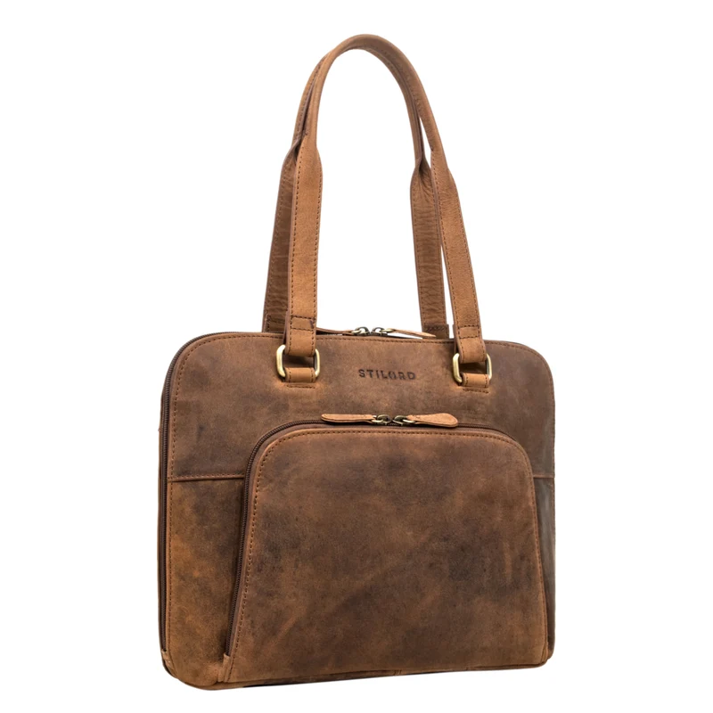 "Hermione" Echt Leder Business-Tasche 13,3 Zoll Damen Elegant