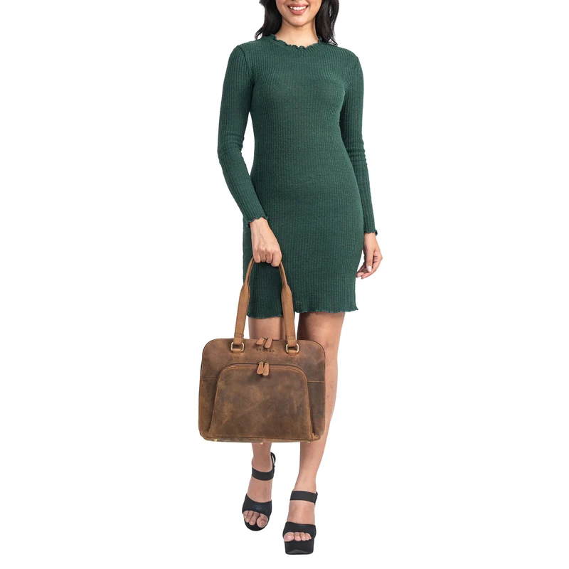 "Hermione" Echt Leder Business-Tasche 13,3 Zoll Damen Elegant
