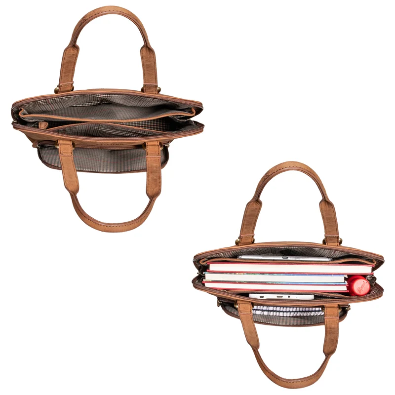 "Hermione" Echt Leder Business-Tasche 13,3 Zoll Damen Elegant