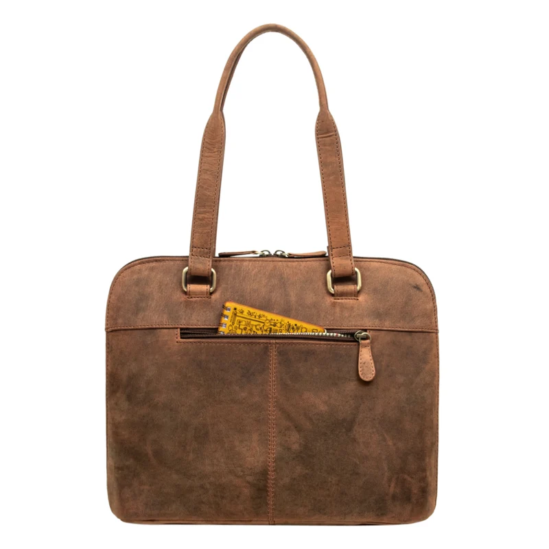 "Hermione" Echt Leder Business-Tasche 13,3 Zoll Damen Elegant