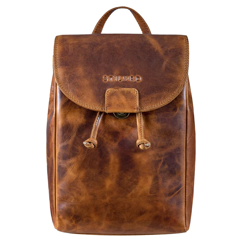 "Odessa" City Backpack Klein Damen Leder