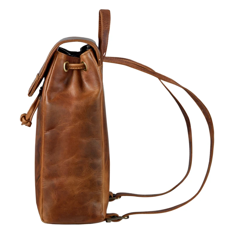 "Odessa" City Backpack Klein Damen Leder